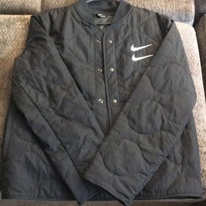 Double swoosh jacket